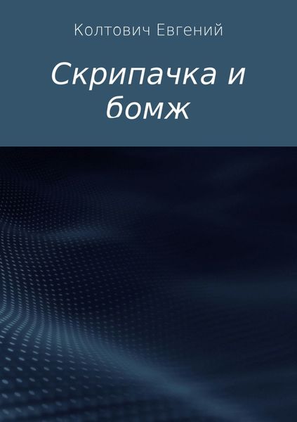 Обложка книги  «Скрипачка и бомж»