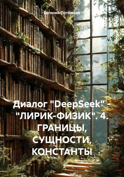 Обложка книги  «Диалог «DeepSeek» – «ЛИРИК-ФИЗИК». 4. ГРАНИЦЫ, СУЩНОСТИ, КОНСТАНТЫ»