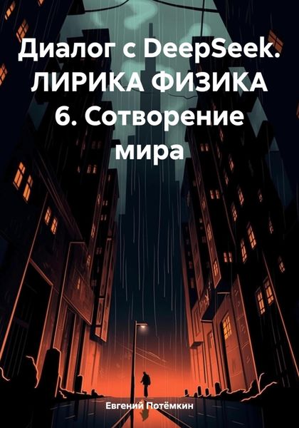 Обложка книги «Диалог с DeepSeek. ЛИРИКА ФИЗИКА 6. Сотворение мира»