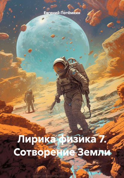 Обложка книги  «Лирика физика 7. Сотворение Земли»