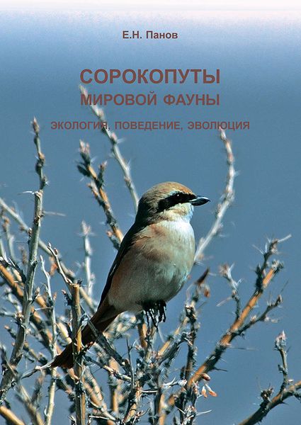 Обложка книги «Сорокопуты (семейство Laniidae) мировой фауны. Экология, поведение, эволюция»