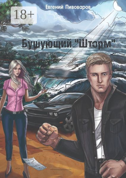 Обложка книги  «Бушующий «Шторм». Роман»