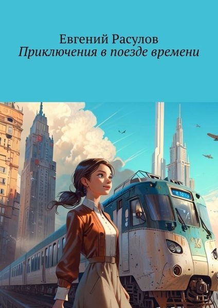 Обложка книги  «Приключения в поезде времени»