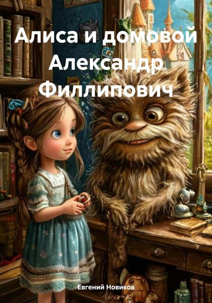Обложка книги «Алиса и домовой Александр Филлипович»