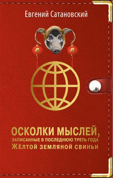Обложка книги  «Осколки мыслей, записанные в последнюю треть года Жёлтой Земляной Свиньи»