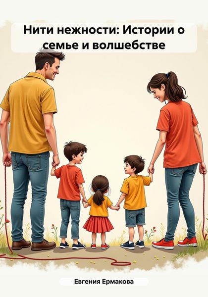 Обложка книги «Нити нежности: Истории о семье и волшебстве»