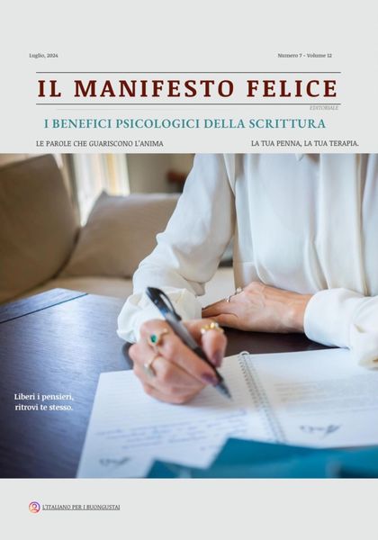 Обложка книги «IL MANIFESTO FELICE I Benefici psicologici della scrittura»