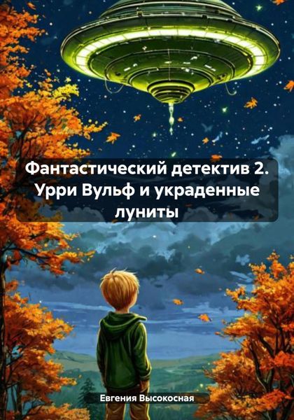 Обложка книги «Фантастический детектив 2. Урри Вульф и украденные луниты»