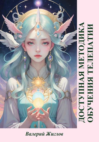 Обложка книги  «Доступная методика обучения телепатии»
