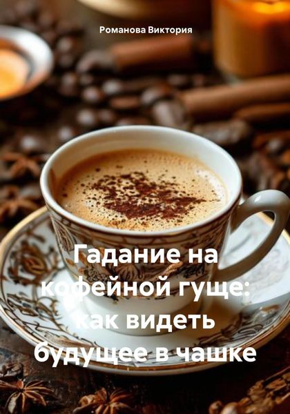 Обложка книги  «Гадание на кофейной гуще: как видеть будущее в чашке»