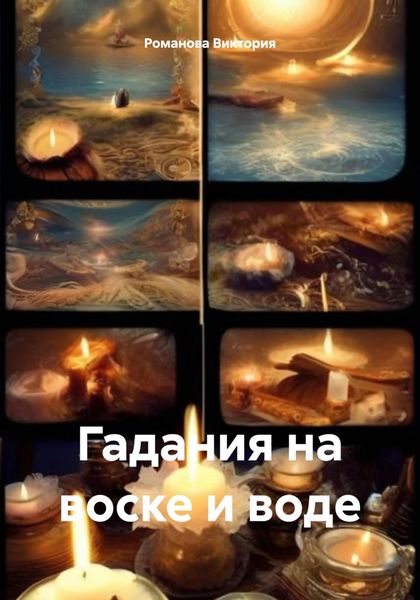 Обложка книги  «Гадания на воске и воде»