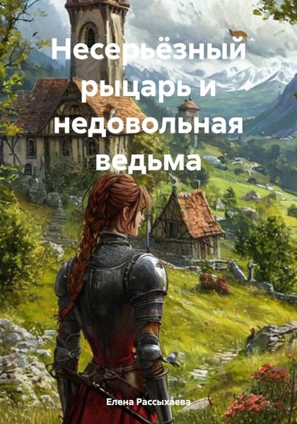 Обложка книги  «Несерьёзный рыцарь и недовольная ведьма»