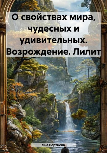Обложка книги  «О свойствах мира, чудесных и удивительных. Возрождение. Лилит»