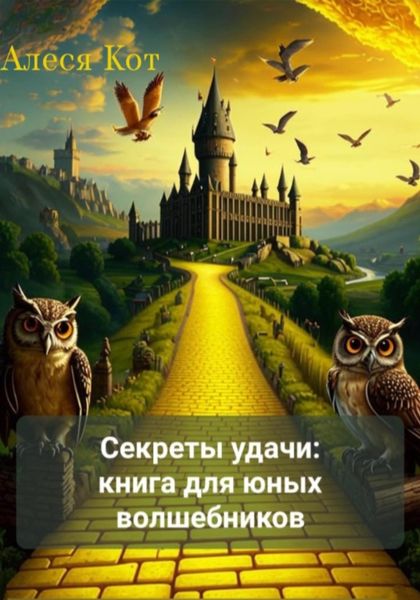 Обложка книги  «Секреты удачи: книга для юных волшебников»