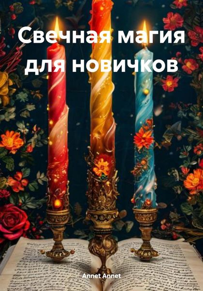 Обложка книги «Свечная магия для новичков»