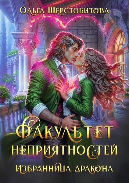 Обложка книги  «Факультет неприятностей. Избранница дракона»