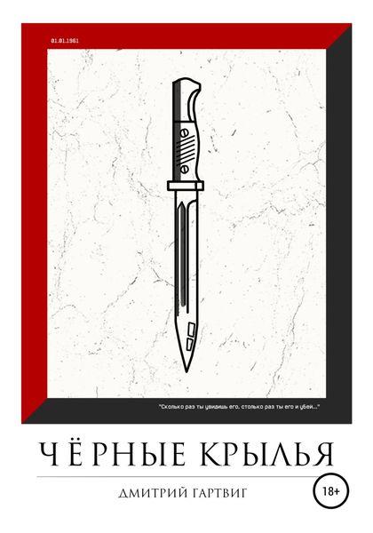 Обложка книги  «Чёрные крылья»