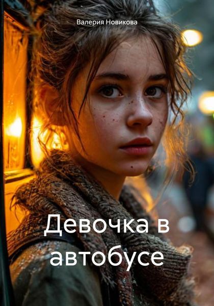Обложка книги  «Девочка в автобусе»