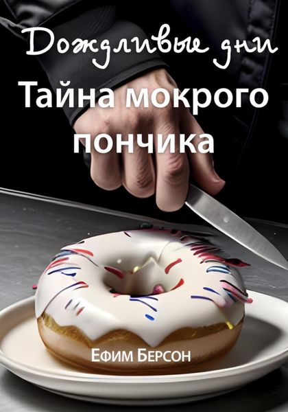 Обложка книги  «Дождливые дни. Тайна мокрого пончика»