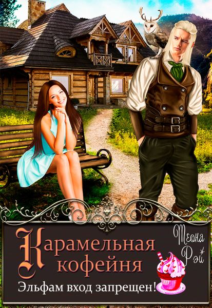 Обложка книги  «Карамельная кофейня. Эльфам вход запрещен!»