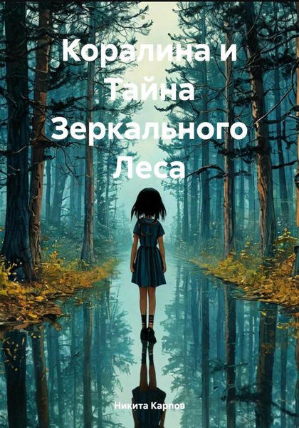 Обложка книги  «Коралина и Тайна Зеркального Леса»