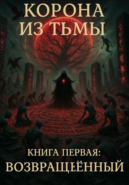 Обложка книги  «Корона из Тьмы – Книга Первая: Возвращённый»