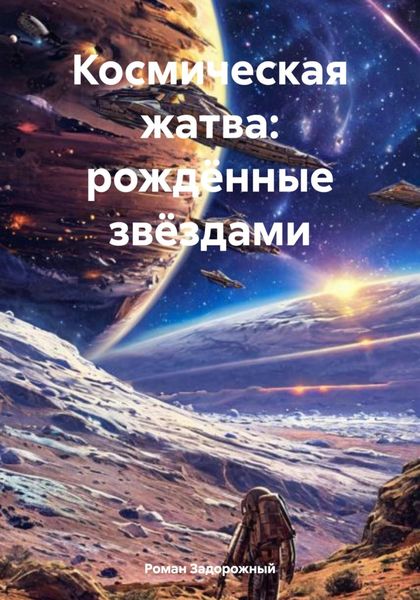 Обложка книги  «Космическая жатва: рождённые звёздами»