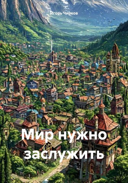 Обложка книги  «Мир нужно заслужить»