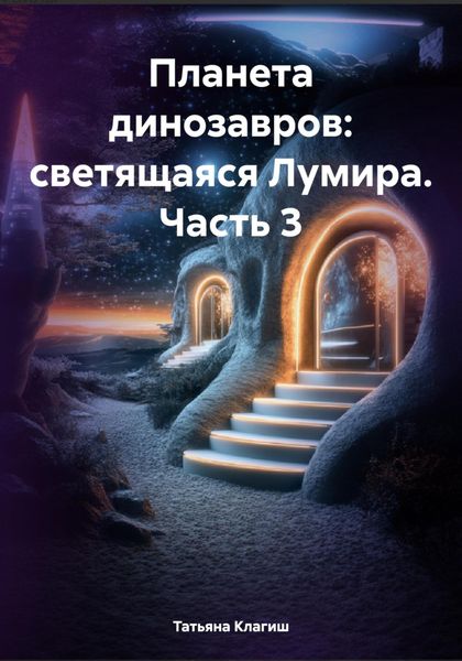Обложка книги  «Планета динозавров: светящаяся Лумира. Часть 3»