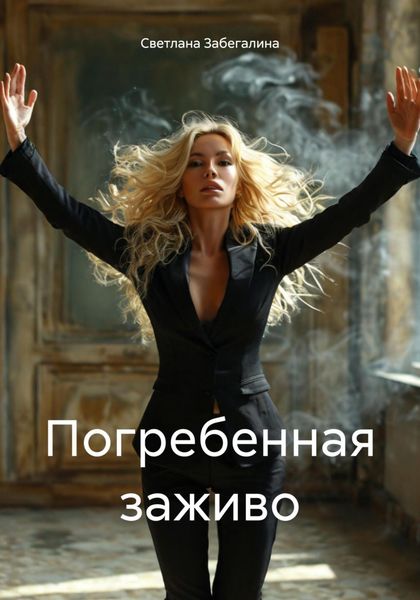Обложка книги  «Погребенная заживо»