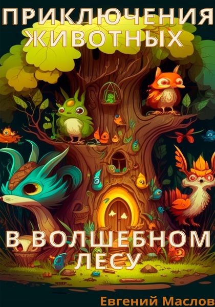Обложка книги  «Приключения животных в волшебном лесу»