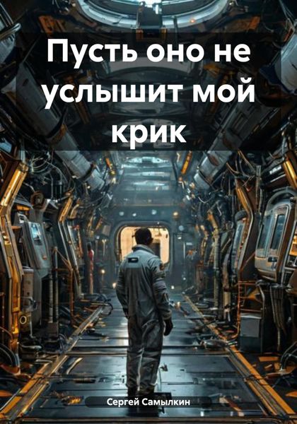 Обложка книги  «Пусть оно не услышит мой крик»
