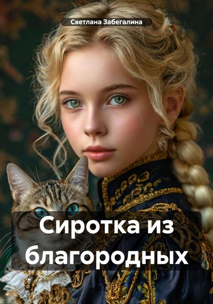 Обложка книги  «Сиротка из благородных»