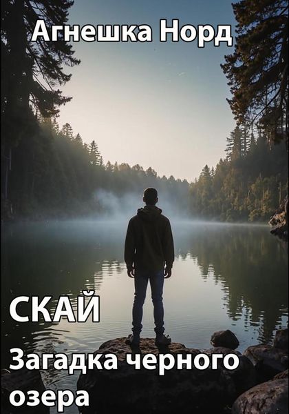 Обложка книги  «Скай. Загадка черного озера»