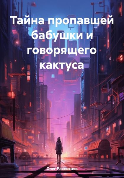 Обложка книги  «Тайна пропавшей бабушки и говорящего кактуса»