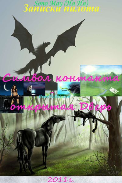 Обложка книги  «Записки пилота, Символ контакта – открытая Дверь»