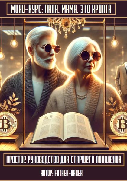 Обложка книги «Мини-курс: Папа, мама, это крипта: Простое руководство для старшего поколения»