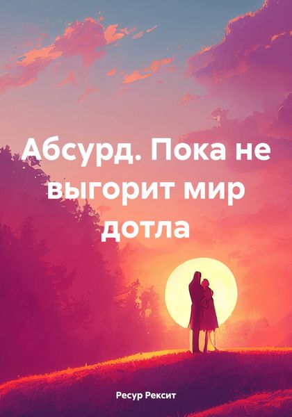 Обложка книги  «Абсурд. Пока не выгорит мир дотла»
