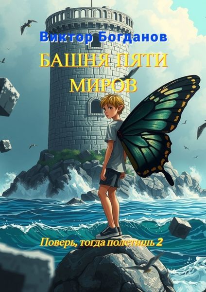 Обложка книги  «Башня пяти миров. Поверь, тогда полетишь – 2»