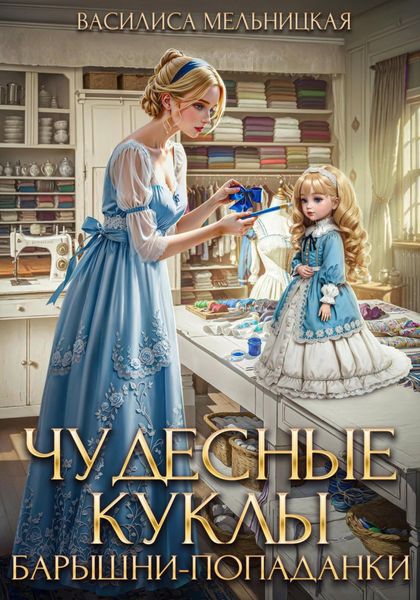 Обложка книги  «Чудесные куклы барышни-попаданки»