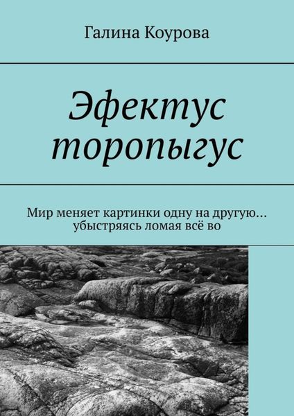 Обложка книги  «Эфектус торопыгус. Мир меняет картинки одну на другую… убыстряясь ломая всё во»