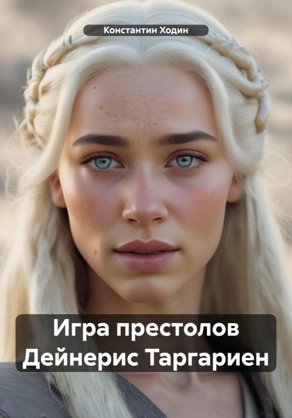 Обложка книги  «Игра престолов Дейнерис Таргариен»