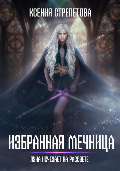 Обложка книги  «Избранная Мечница. Луна исчезает на рассвете»