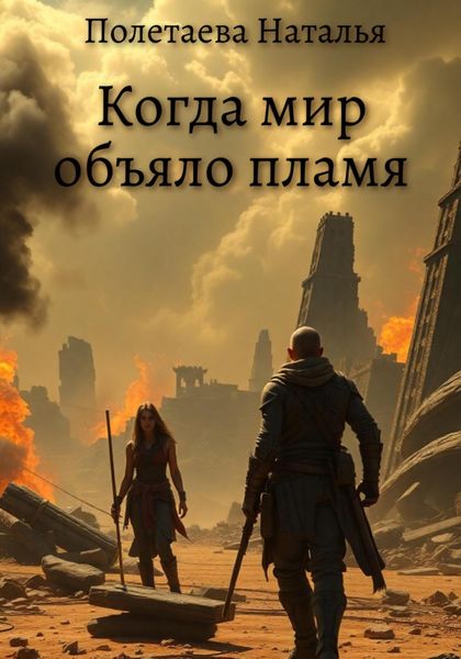 Обложка книги  «Когда мир объяло пламя»