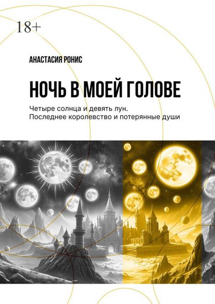 Обложка книги  «Ночь в моей голове. Четыре солнца и девять лун. Последнее королевство и потерянные души»