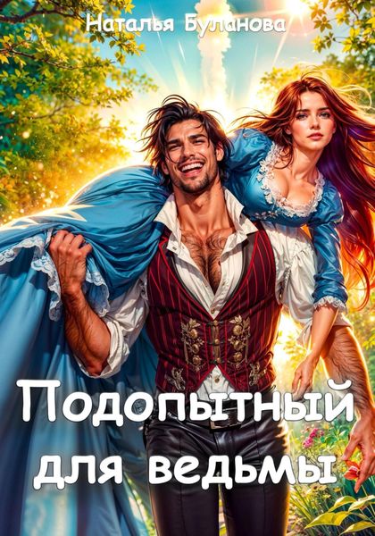 Обложка книги  «Подопытный для ведьмы»