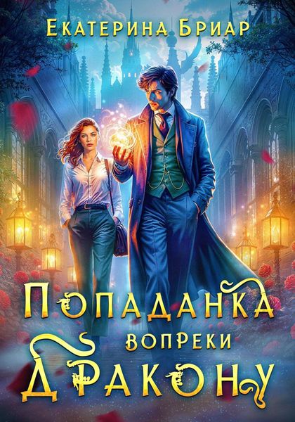 Обложка книги  «Попаданка вопреки дракону»