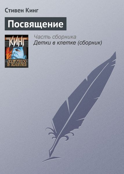 Обложка книги  «Посвящение»