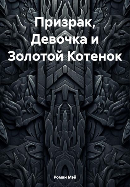 Обложка книги  «Призрак, Девочка и Золотой Котенок»