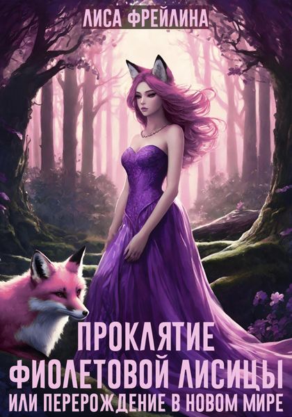 Обложка книги  «Проклятие фиолетовой лисицы, или Перерождение в новом мире»